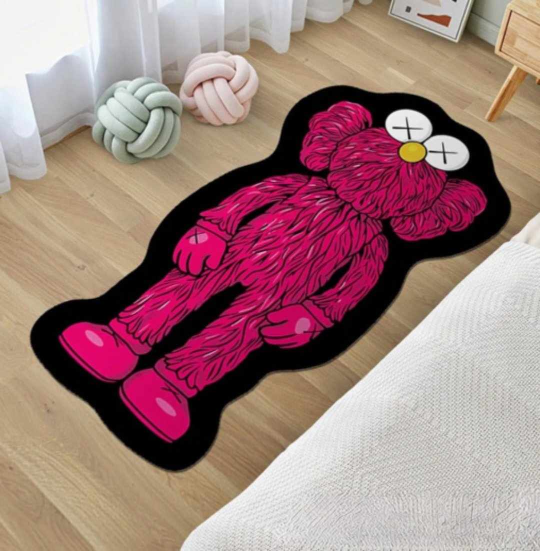 ALFOMBRA AFELPADA KAWS ELMO 60X120 CM