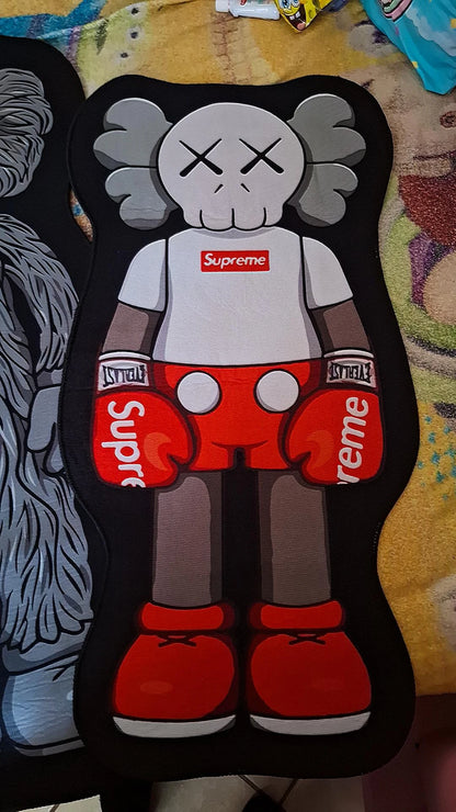 ALFOMBRA KAWS SUPREME ROJO 50X110 CM