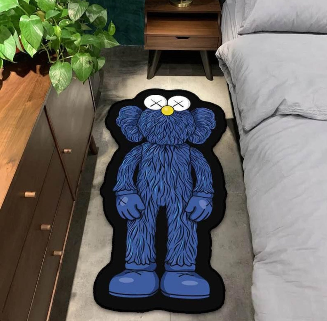 ALFOMBRA AFELPADA KAWS ELMO 60X120 CM