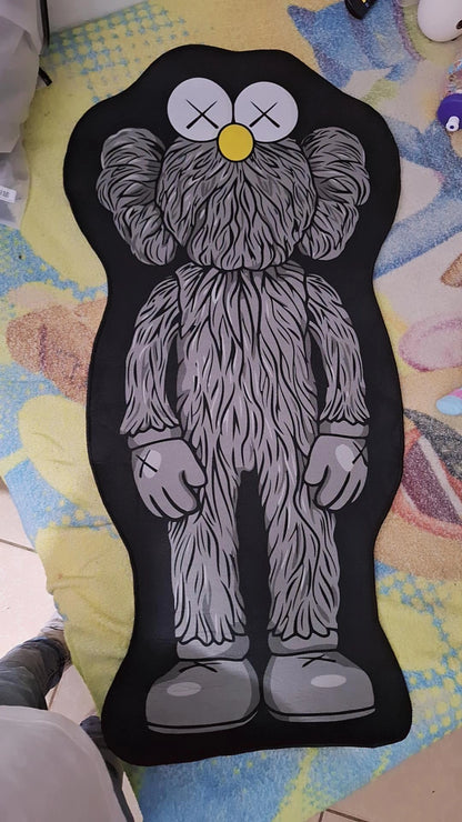 ALFOMBRA AFELPADA KAWS ELMO 60X120 CM