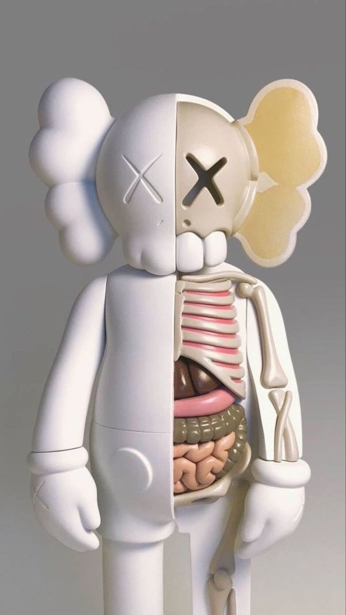 ALFOMBRA KAWS CENIZO GRIS 60X120 CM